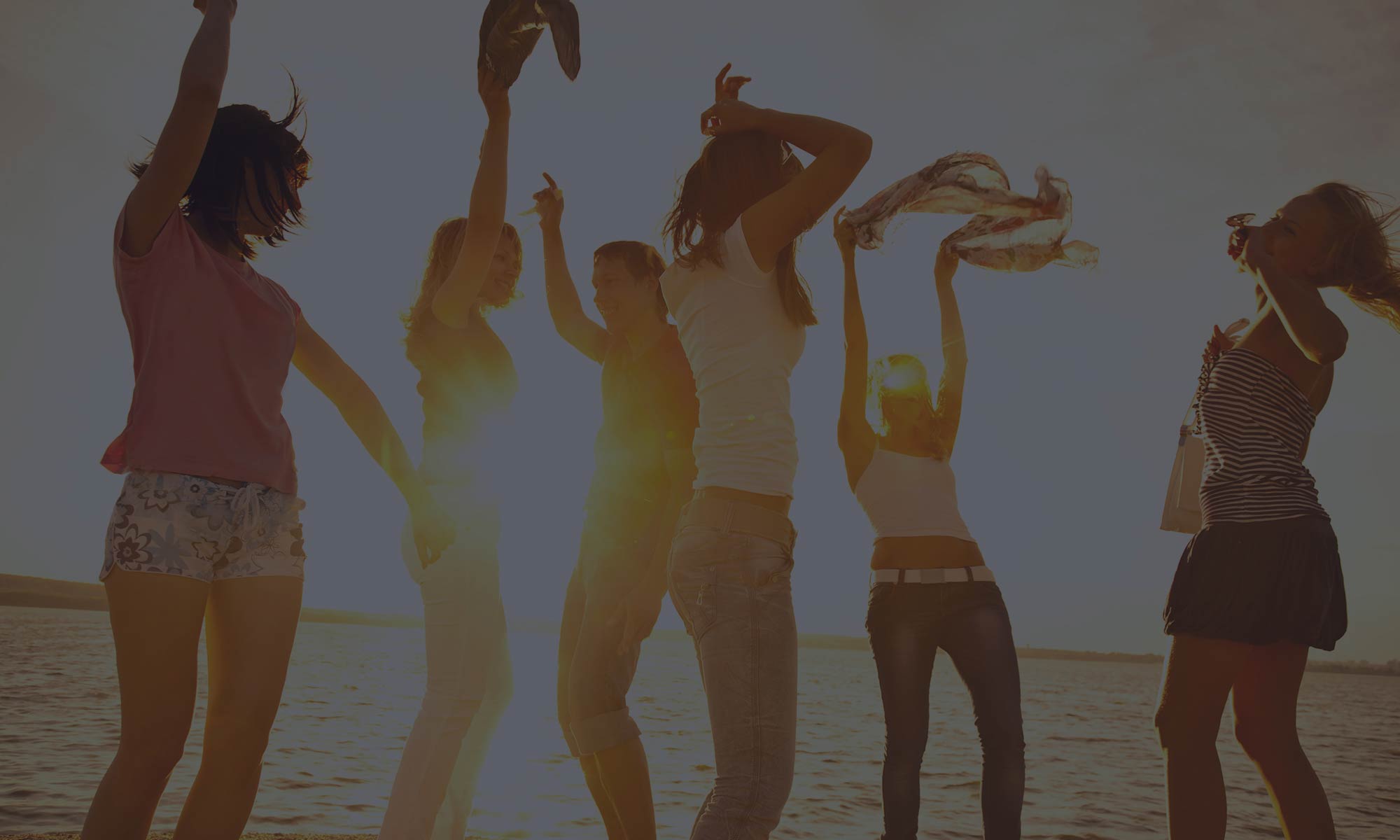 People Dancing on the Beach People Dancing on the Beach